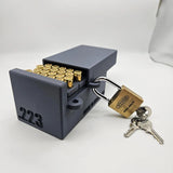 HOMELAND TACTICAL 223 LOCKABLE AMMO BOX 50 ROUND