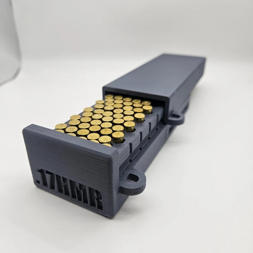 HOMELAND TACTICAL 17HMR 22WMR LOCKABLE AMMO BOX 100 ROUND