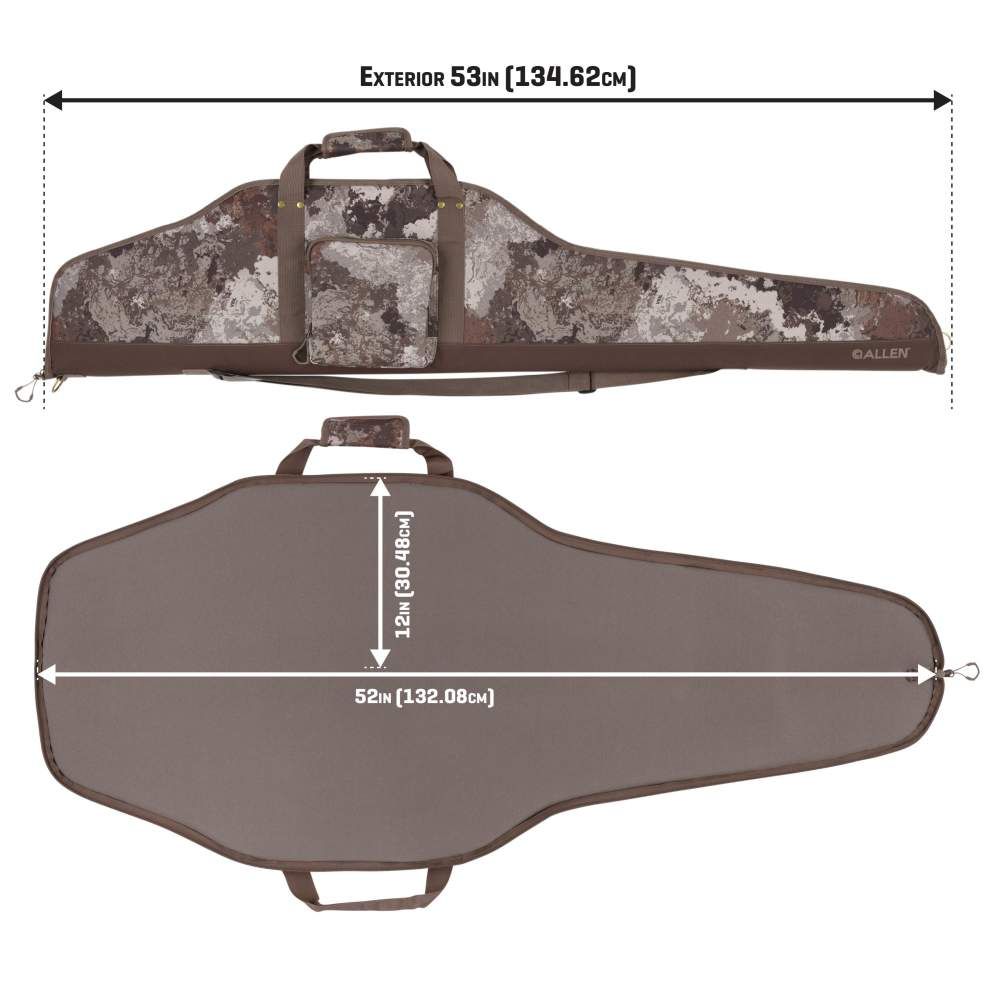 ALLEN BEDROCK SCOPED RIFLE CASE VEIL ALPINE 52"