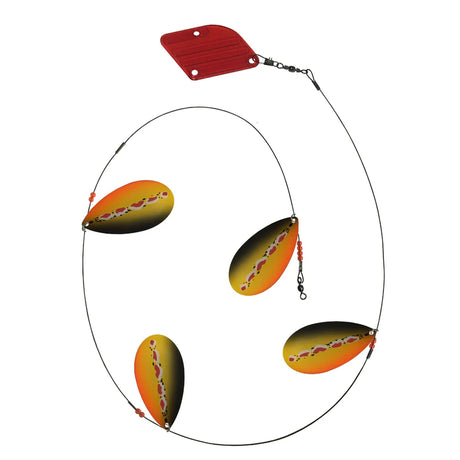 TASMANIAN DEVIL COW BELL PRE-TIED TROLLING RIG