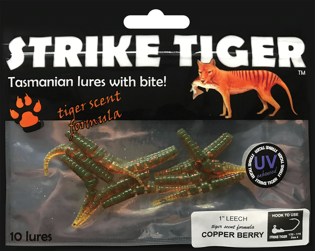 STRIKE TIGER 1" LEECH SOFT PLASTIC LURE