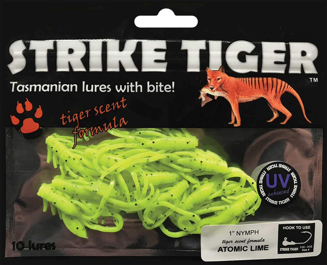 STRIKE TIGER 1" NYMPH SOFT PLASTIC LURE