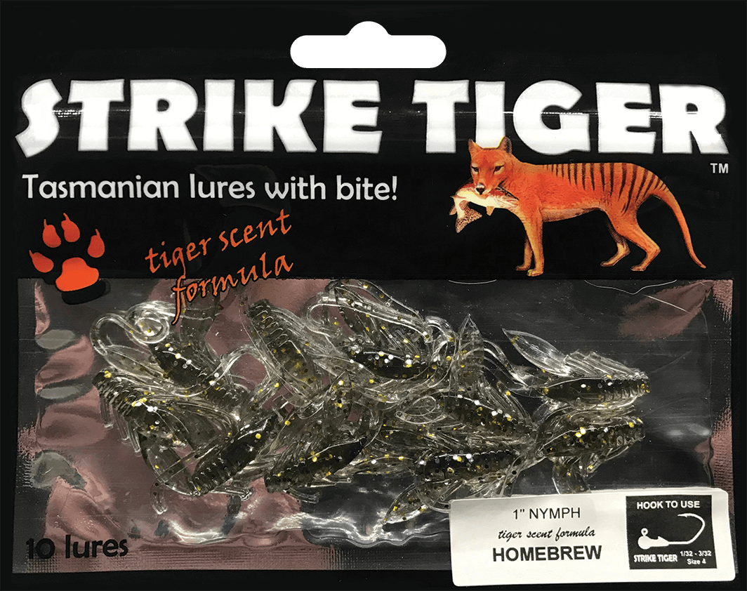STRIKE TIGER 1" NYMPH SOFT PLASTIC LURE