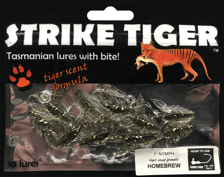 STRIKE TIGER 1" NYMPH SOFT PLASTIC LURE