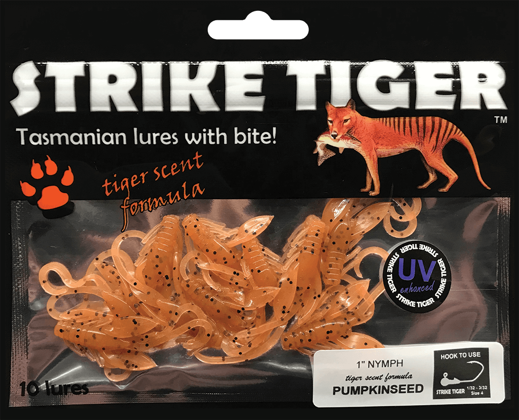 STRIKE TIGER 1" NYMPH SOFT PLASTIC LURE