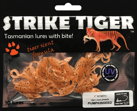 STRIKE TIGER 1" NYMPH SOFT PLASTIC LURE