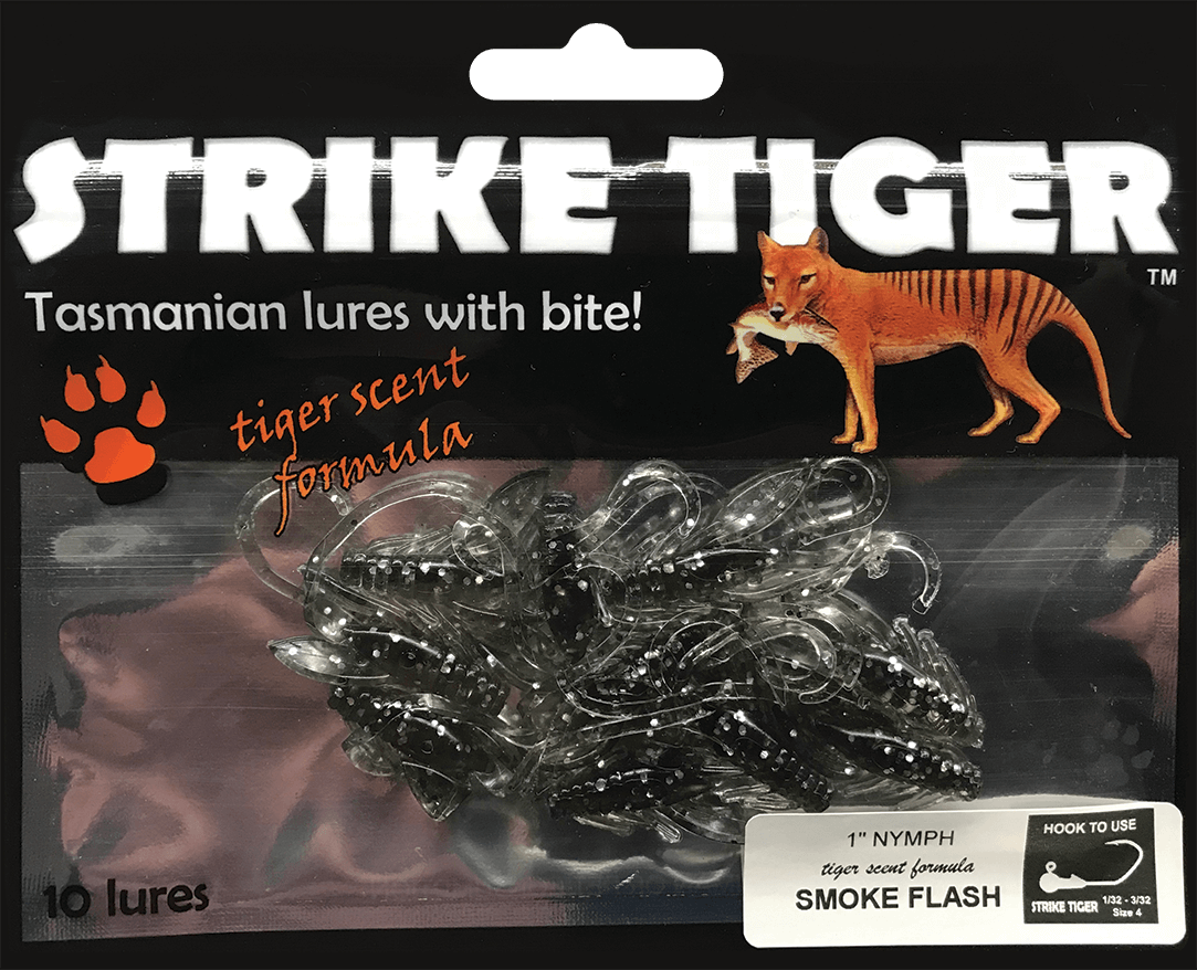 STRIKE TIGER 1" NYMPH SOFT PLASTIC LURE