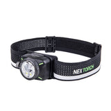 NEXTORCH ESTAR 1300 LUMENS WHITE/RED BEAM RECHARGEABLE HEADTORCH