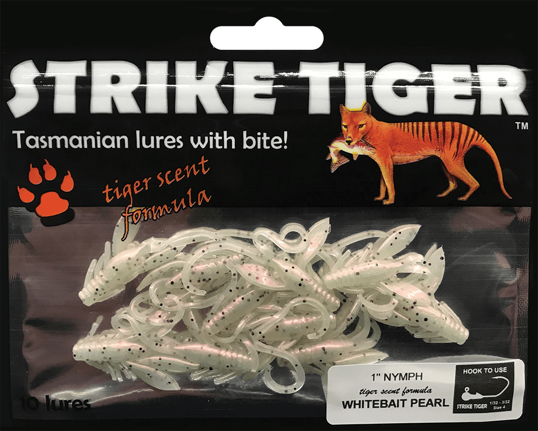 STRIKE TIGER 1" NYMPH SOFT PLASTIC LURE