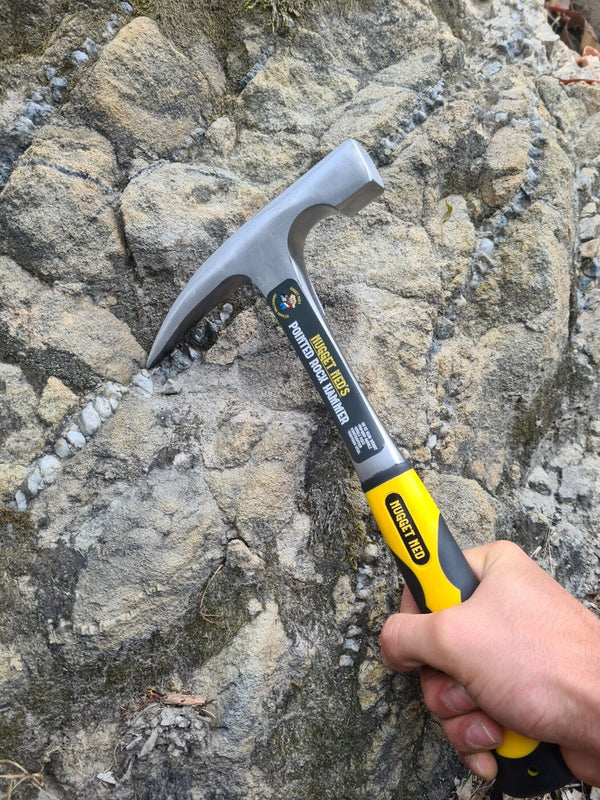 NUGGET NED'S POINTED ROCK HAMMER