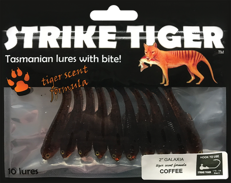 STRIKE TIGER 2" GALAXIA SOFT PLASTIC LURE