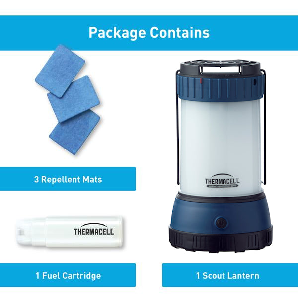 THERMACELL SCOUT MOSQUITO REPELLER LANTERN