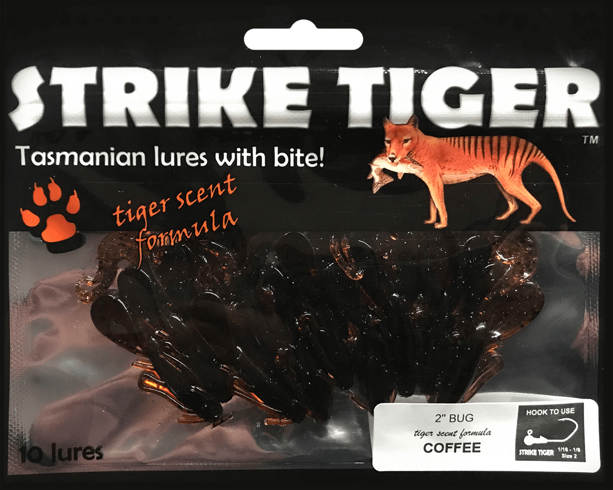 STRIKE TIGER 2IN BUG SOFT PLASTIC LURE