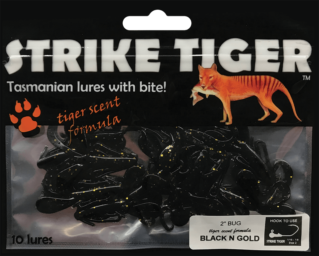 STRIKE TIGER 2IN BUG SOFT PLASTIC LURE