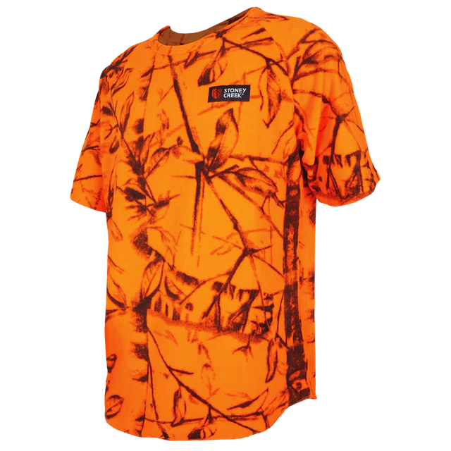 STONEY CREEK BUSH TEE BLAZE ORANGE