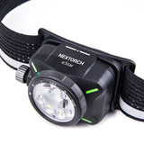 NEXTORCH ESTAR 1300 LUMENS WHITE/RED BEAM RECHARGEABLE HEADTORCH