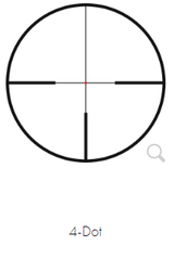KAHLES HELIA 2.4-12X56I 4-DOT SCOPE