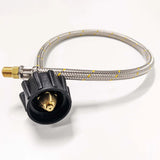 AUS RV UNIVERSAL DUAL CYLINDER REGULATOR 3/8" + 5/6" WITH LCC27