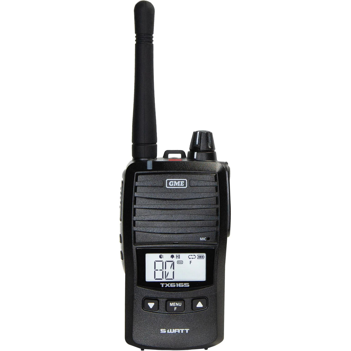 GME 5/1 WATT UHF CB HANDHELD RADIO WITH ACCESSORIES TWIN PACK
