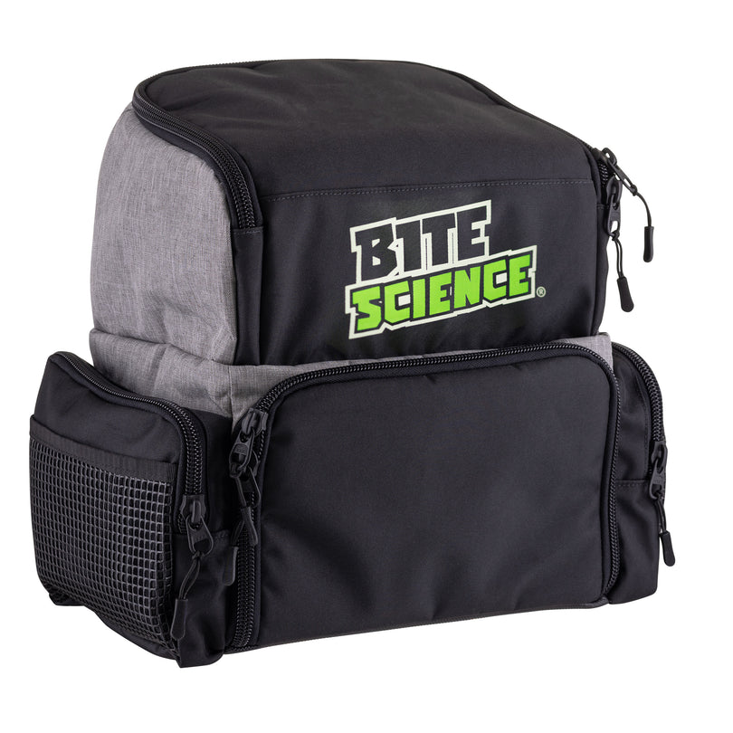 BITE SCIENCE FISHING BACKPACK WITH 3 TACKLE TRAYS