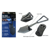 23" BLACK TRI-POD SERRATED SHOVEL WITH CARRY BAG