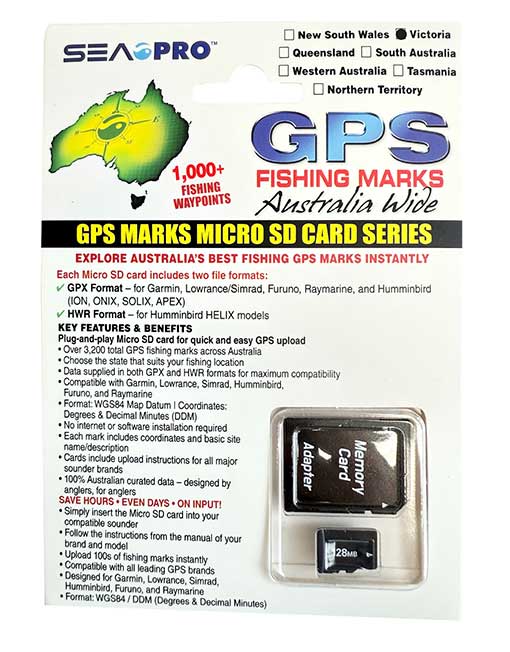 SEA PRO GPS MARKS AUSTRALIA - VIC