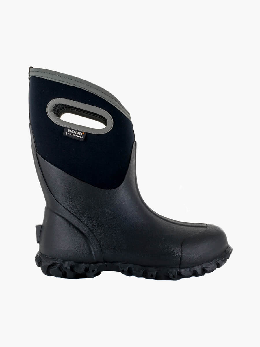 BOGS MEN'S CLASSIC ULTRA MID FARM BOOTS BLACK