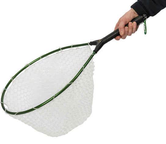 SNOWBEE RUBBER MESH SMALL HAND TROUT NET 25X15X12