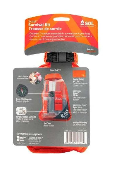 SURVIVE OUTDOORS LONGER SCOUT SURVIVAL KIT