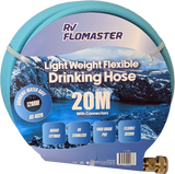 AUS RV FLOMASTER 12MM HOSE LIGHTWEIGHT 20 M + CONNECTORS