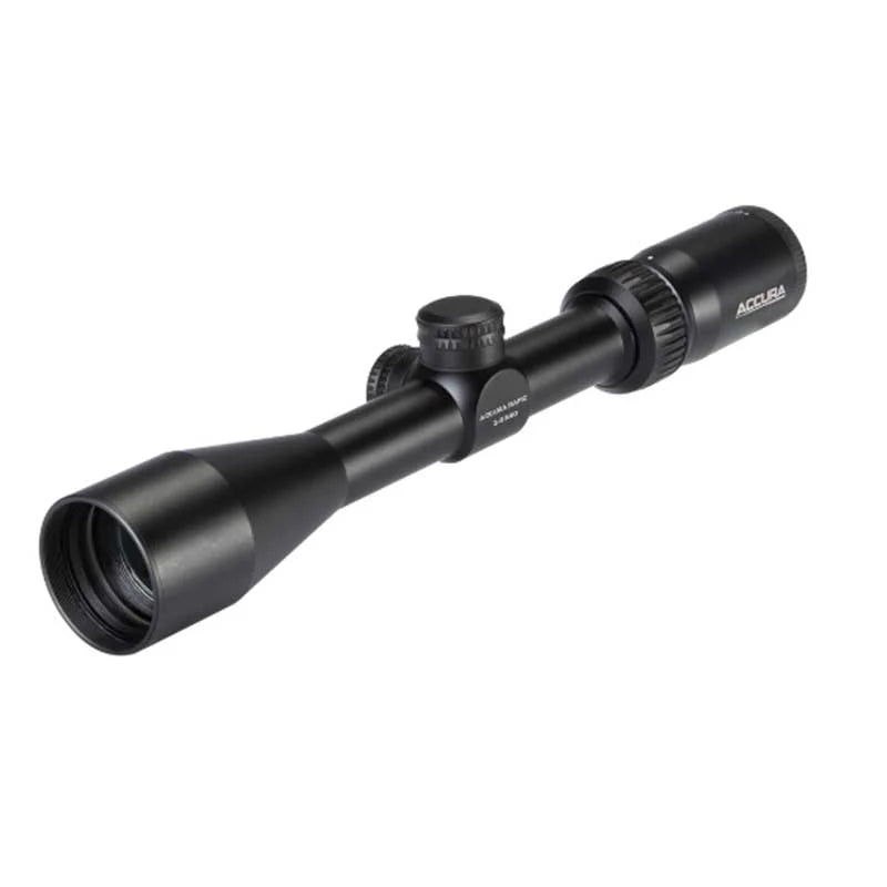 ACCURA RAPID 3-9X40 PLEX RIFLE SCOPE WITH RINGS – Adventure Camping ...