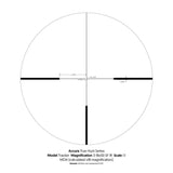 ACCURA TRACKER 3-18X50 30MM G4 ILLUMINATED RIFLE SCOPE
