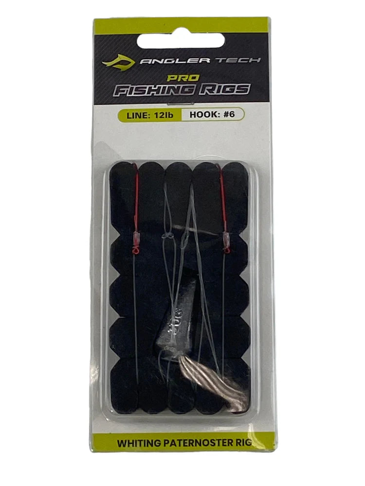 ANGLER TECH PRO FISHING RIGS - CIRCLE HOOK PATERNOSTER RIG #6 15LB