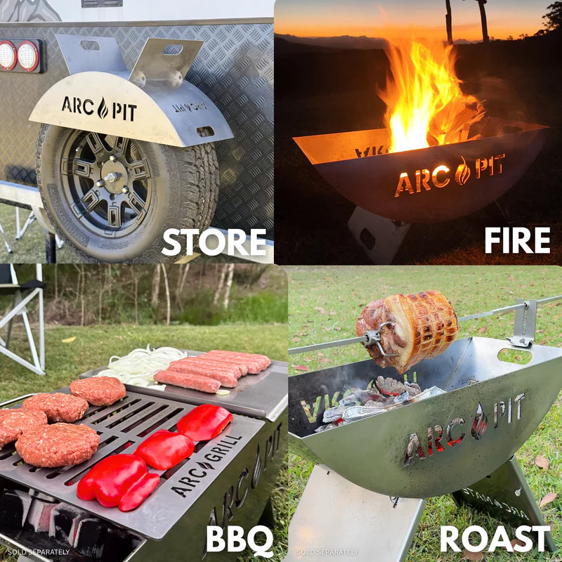 ARCMATE ARCPIT PORTABLE FIRE PIT - STANDARD
