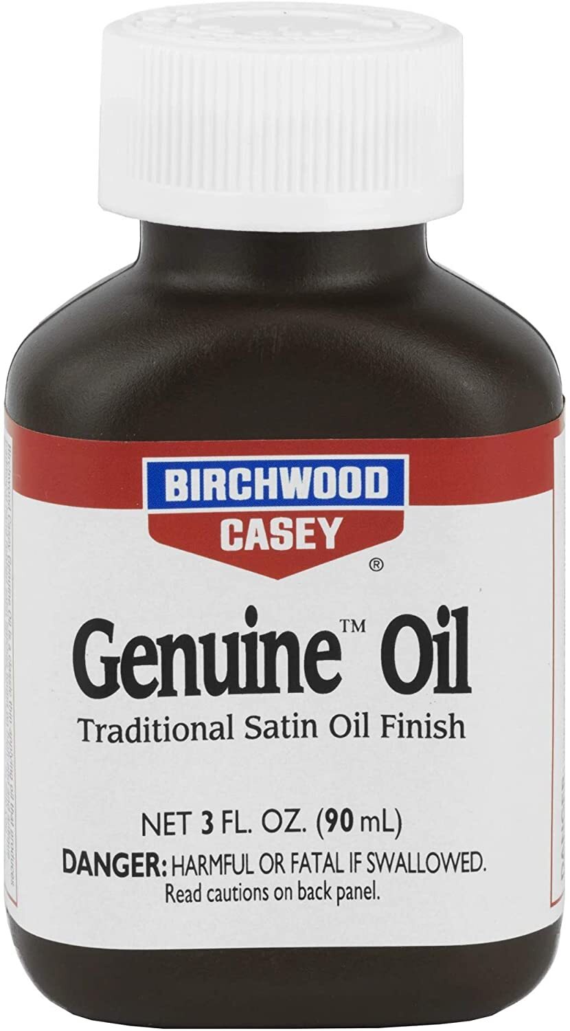 BIRCHWOOD CASEY GENUINE OIL STOCK FINNISH 3OZ