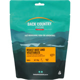 BACK COUNTRY CUISINE ROAST BEEF AND VEGE FREEZE-DRY MEAL