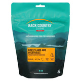 BACK COUNTRY CUISINE ROAST LAMB AND VEGE FREEZE-DRY MEAL