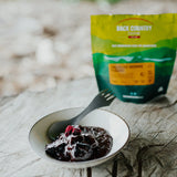 BACK COUNTRY CUISINE CHOCOLATE BROWNIE PUDDING 150G FREEZE-DRY MEAL