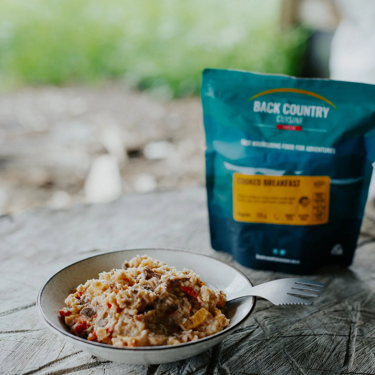 BACK COUNTRY CUISINE COOKED BREAKFAST FREEZE-DRY MEAL