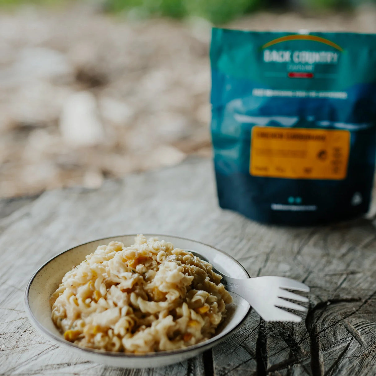 BACK COUNTRY CUISINE CHICKEN CARBONARA FREEZE-DRY MEAL
