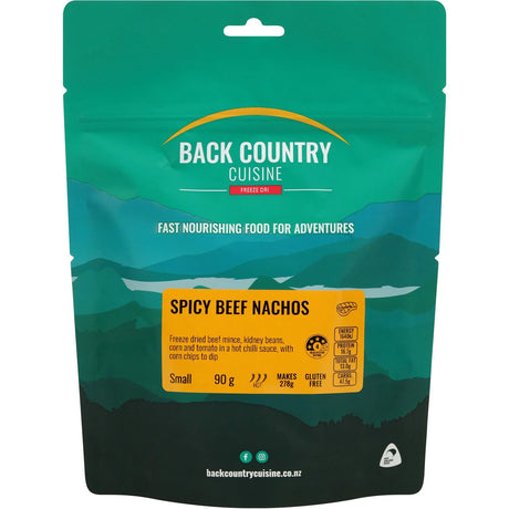 BACK COUNTRY CUISINE SPICY BEEF NACHOS FREEZE-DRY MEAL