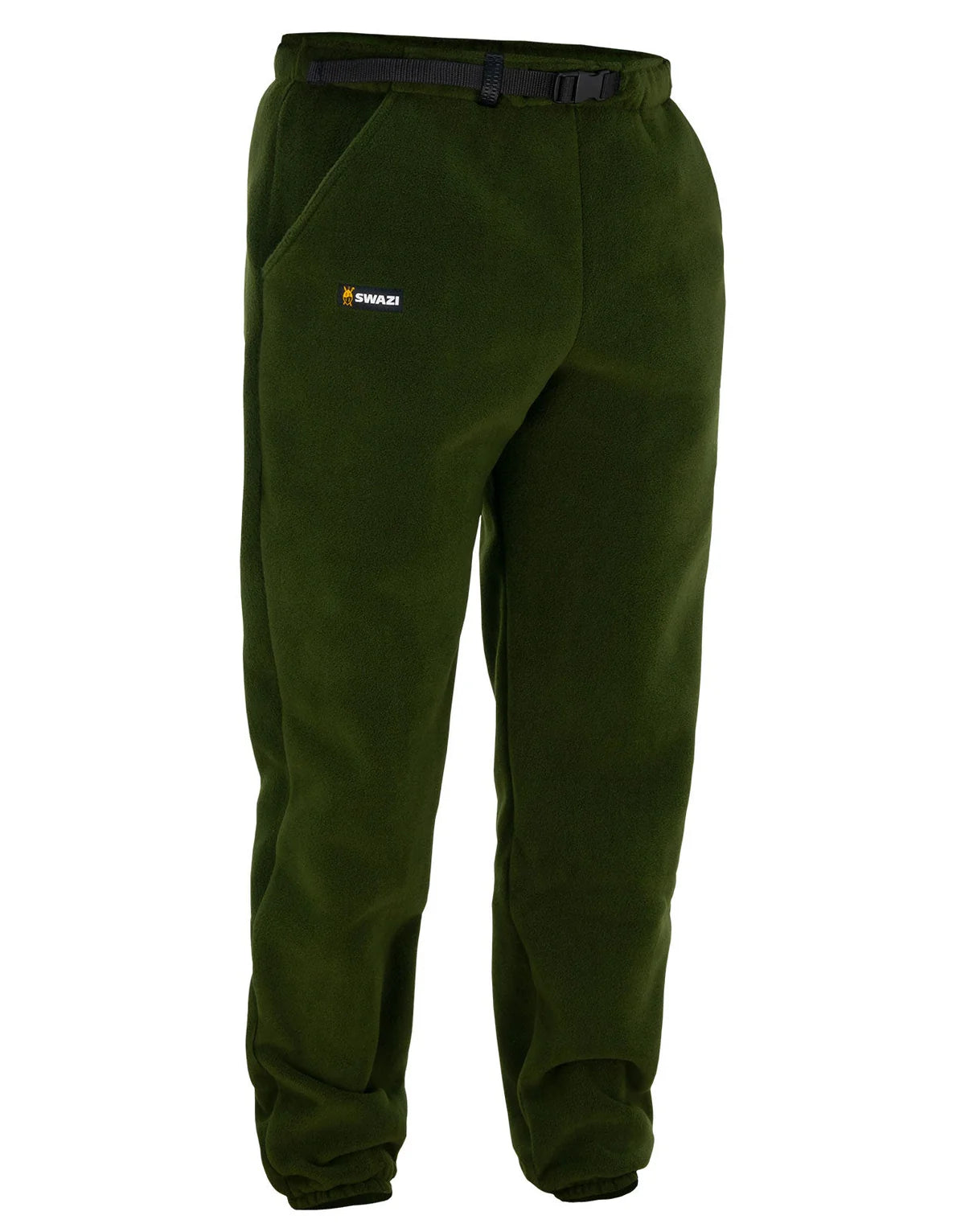 SWAZI BUSH PANTS FLEECE - OLIVE