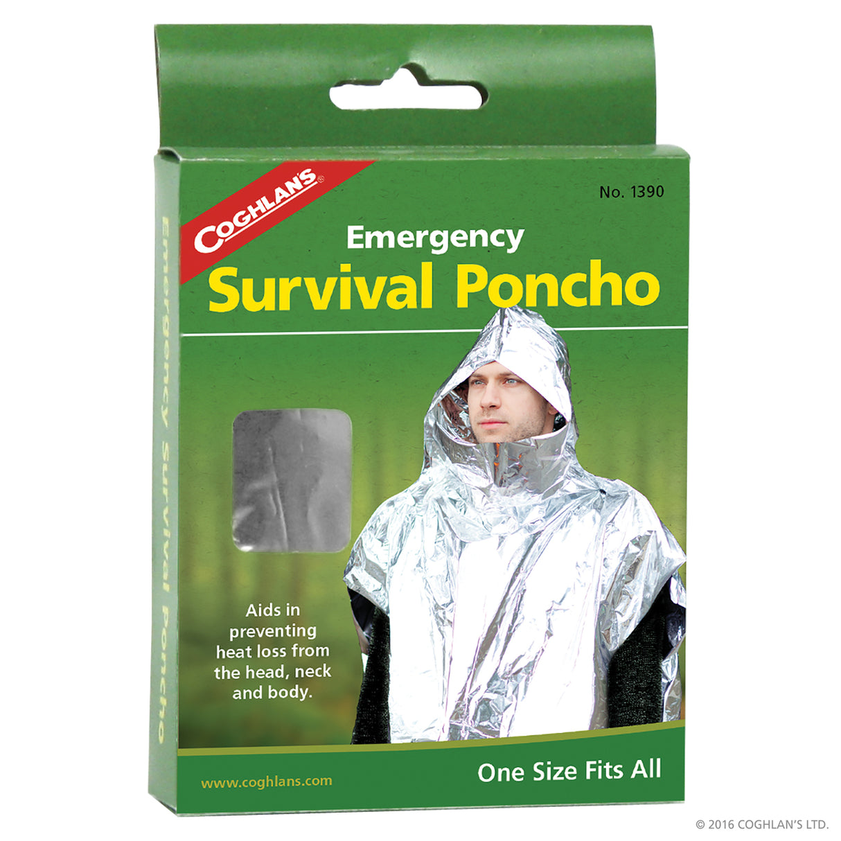 COGHLANS EMERGENCY SURVIVAL PONCHO