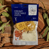 STRIVE FOOD CREAMY VEGETABLE PASTA DEHYDRATED MEAL SINGLE SERVE