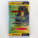 TASMAINAN DEVIL 13.5G HARD BODY LURE 4-PACK