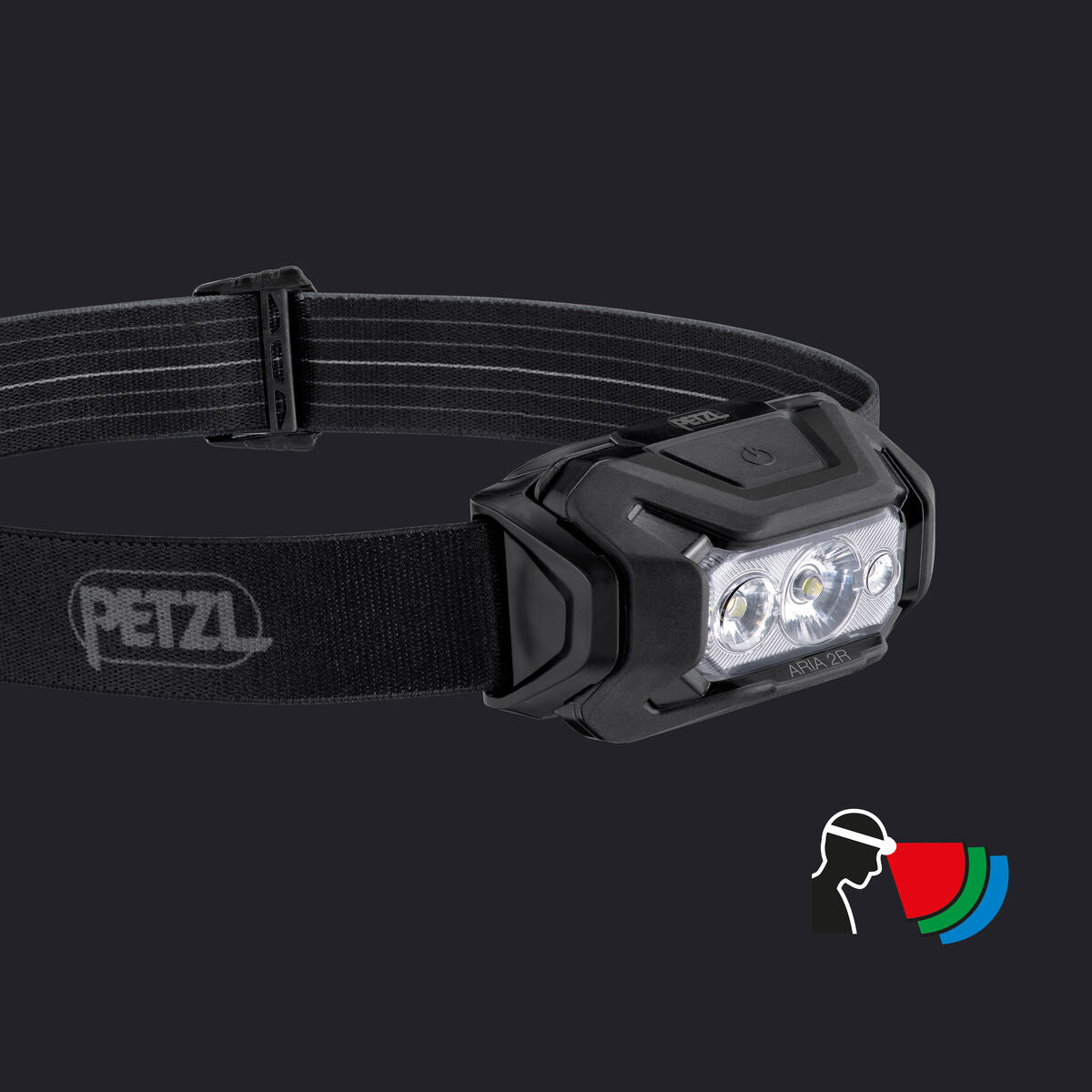 PETZL ARIA 2R RGB RECHARGABLE 625 LUMEN HEADTORCH