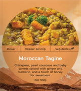 REAL MEALS MORROCCAN TAGINE 100G FREEZE DRY MEAL