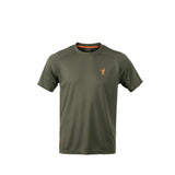 HUNTERS ELEMENT ECLIPSE TEE FOREST GREEN
