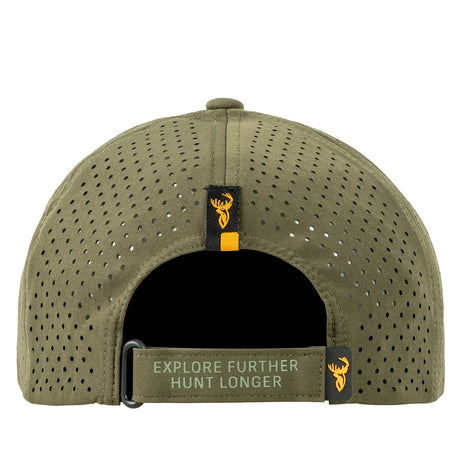 HUNTERS ELEMENT ECLIPSE VANTAGE VENTED CAP FOREST GREEN ONE SIZE