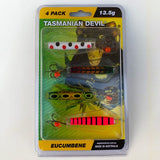 TASMAINAN DEVIL 13.5G HARD BODY LURE 4-PACK